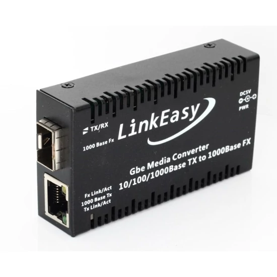 LINKEASY MMC-GE-SFP Mini Gigabit Ethernet média konverter, 10/100/1000BASE-X SFP, , 2065C