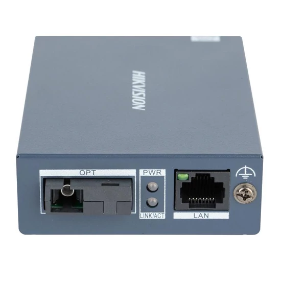 HIKVISION DS-3D501R-A Optikai - RJ45 jelátalakító vevő, Gigabit, 20km hatótáv
