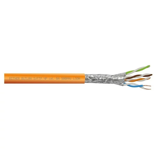 BITNER TI0081-500 S/FTP kábel; cat6a; 500 MHz; 500 m/dob