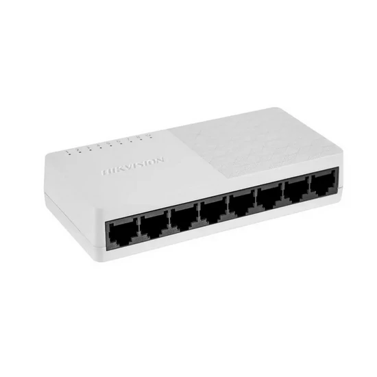 HIKVISION DS-3E0508D-O 8 portos switch; 10/100/1000M; nem menedzselhető