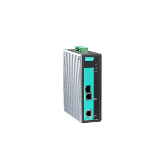 MOXA EDR-G902-T Industrial Gigabit Secure Router, 1WAN, Firewall/NAT, 10VPN Tunnel, -40 to 75°C oper