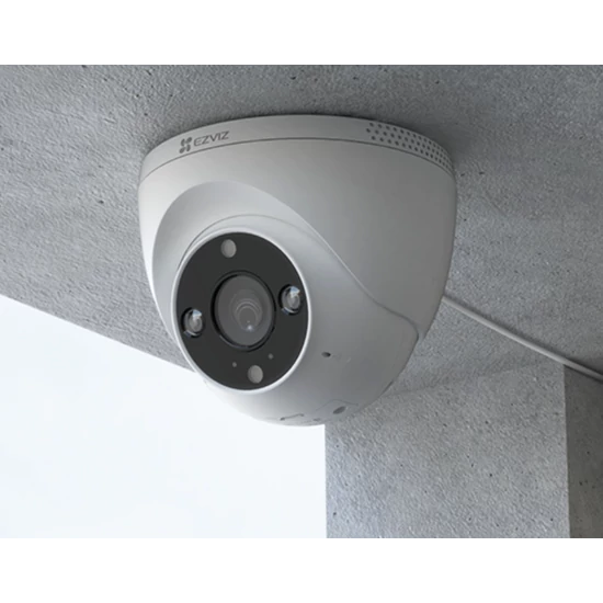 EZVIZ CS-H4(3WKFL,2.8mm) IP, Dóm kamera, 2K, Wifi, Mikrofon/audió, SD foglalat, IR 30m