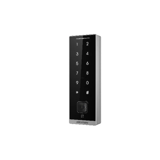 HIKVISION DS-K1105EDKB-QR Kártyaolvasó EM, DESfire, Mifare ;RS485 vagy Wiegand kimenet;QR kód olvasó