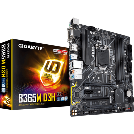 GIGABYTE B365M D3H Alaplap - Intel s1151