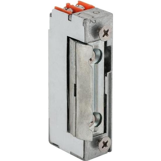 DORCAS D-99N512F Szimmetrikus, keskeny, alacsony elektromos zárfogadó; 12 VDC; fordított működésű; á