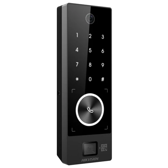 HIKVISION DS-K1T510MBWX-QRE1 Beléptető vezérlő terminál; Mifare hitelesítés; QR kód olvasó; arcfelis