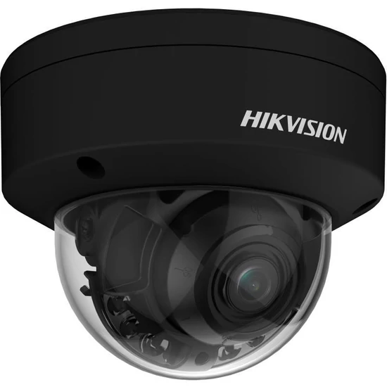 HIKVISION DS-2CD2747G2HT-LIZS(2.8-12)/eF/BLK IP Dómkamera, 4MP, Motoros obj., 40m IR és fehér LED, S