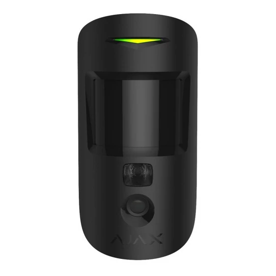 AJAX MOTIONCAM-PHOD-HDR-BLACK MotionCam PIR mozgásérzékelő PhOD beépített kamerával; HDR; kép felhas