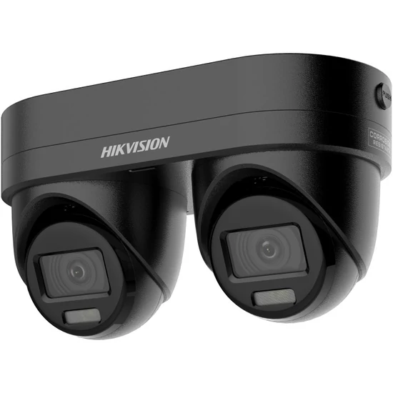 HIKVISION DS-2CD2346G3D-IZ2UY/SL-B(2.8/4 4 MP AcuSense IP dual-lens turret kamera; beépített mikrofo
