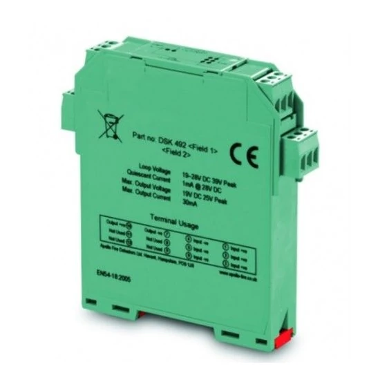 Apollo Apollo 55000-822 DIN sínes switch monitor Modul DIN sínes switch monitor Modul