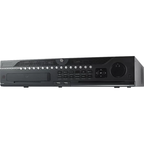 HIKVISION DS-9664NI-I8 64 csatornás NVR; 320/256 Mbps be-/kimeneti sávszélesség; riasztás be-/kimene