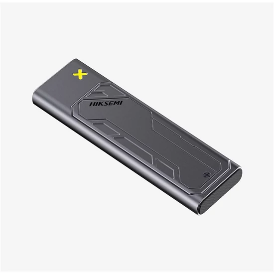 HIKSEMI HS-HUB-MDS1(STD)/NVME/SATA Hikvision Külső ház M.2 - USB3.2, Type-C, Ezüst