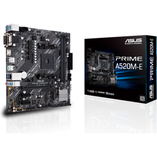 ASUS PRIME A520M-E Alaplap - AMD AM4