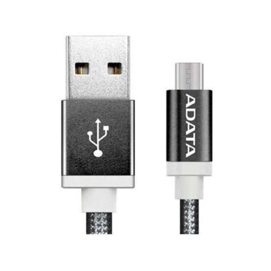 ADATA AMUCAL-100CMK-CBK Kábel - USB-A to Micro-B