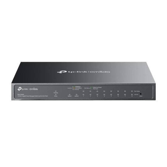 TP-LINK ES210GMP Switch Menedzselhető PoE