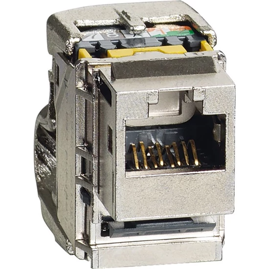 LEGRAND 033154 keystone - Cat6A árnyékolt LCS2 gyorscsatlakozós 180° 500 Mhz 10Gigabit