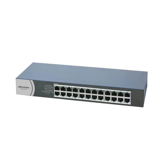 HIKVISION DS-3E0524R-O 24 portos switch; 10/100/1000M; nem menedzselhető