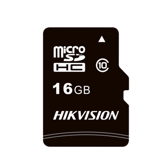 HIKVISION STORAGE HS-TF-C1/16G/ADAPTER Hikvision MicroSD kártya - 16GB microSDHC™, Class 10 and UHS-I, TLC