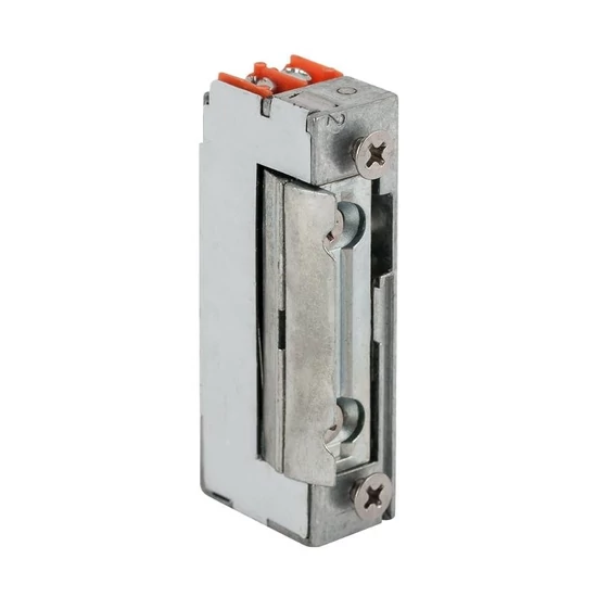 Dorcas D-99-2-N512F Szimmetrikus,keskeny,alacsony elektromos zárfogadó;12 VDC;fordított működésű