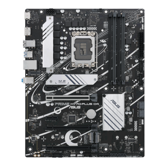 ASUS PRIME H770-PLUS D4 Alaplap - Intel s1700