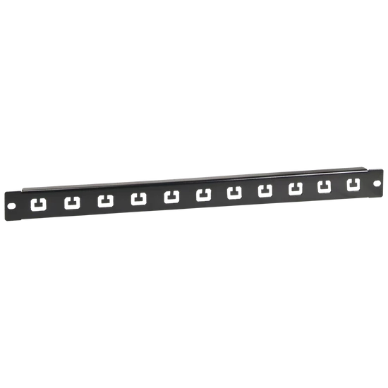 PULSAR RAOK-1T 19" kábel rendező panel; 1U; vízszintes; sík; fém