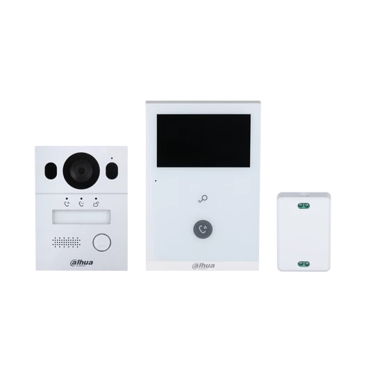Dahua KTX02(F) - 2-vezetékes egylakásos audio, video kaputelefon szett
