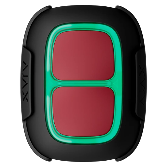 AJAX DOUBLEBUTTON-G3-BLACK DoubleButton G3 távirányító; kétcsatornás; Grade 3; fekete