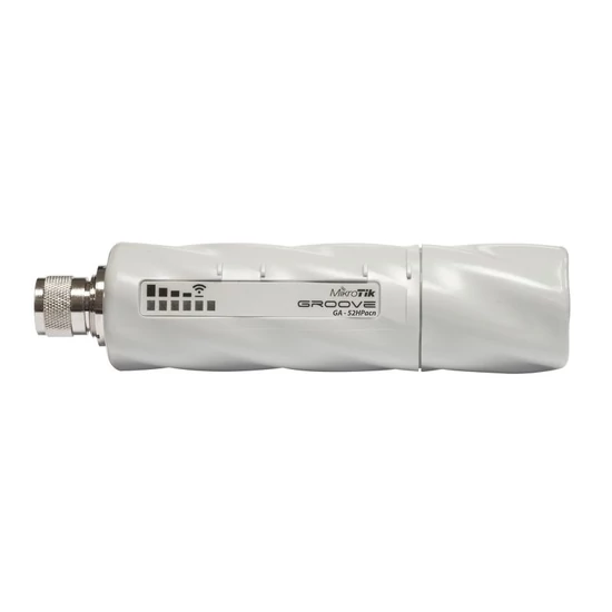 MIKROTIK GrooveA 52 ac (RBGrooveGA-52HPacn) GrooveA 52 ac with Nmale connector, 720MHz CPU, 64MB RAM