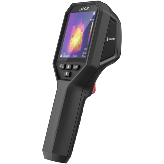 HIKMICRO HM-TP52+-3AQF/W-B20S Hordozható thermográfiai kamera; 256x192; 50°x37,2°; 3,2" érintő kijel