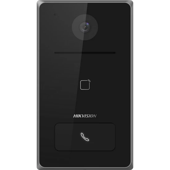 HIKVISION DS-KV6133-WME1/Flush Egylakásos IP video-kaputelefon kültéri egység; kártyaolvasóval; IR-m