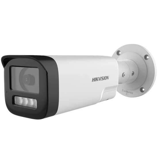 HIKVISION DS-2CE19U0T-LXTS (2.8mm) 8 MP fix THD csőkamera; IR/láthatófény; kétirányú audio; hang és