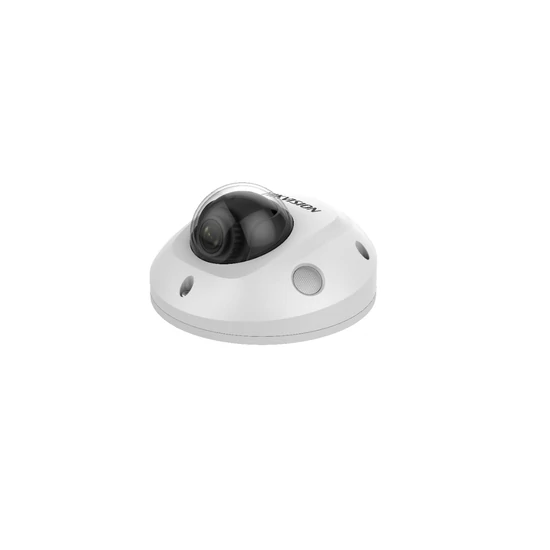 HIKVISION DS-2CD2543G2-IWS (2.8mm) 4 MP WDR fix EXIR IP mini dómkamera; hang I/O és mikrofon; riaszt