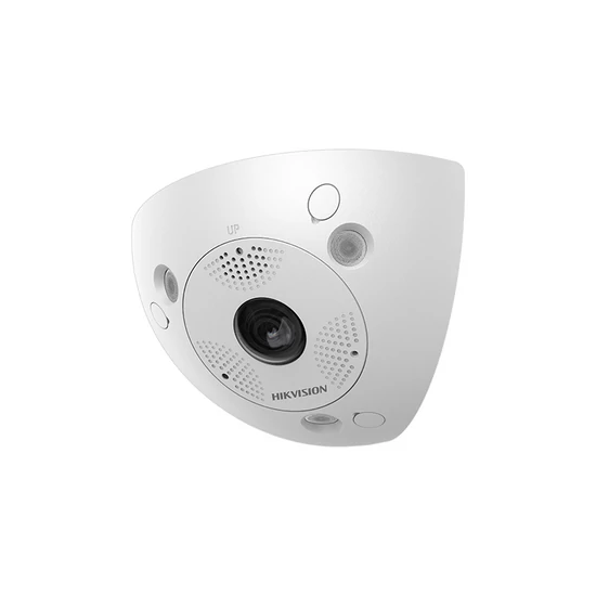 HIKVISION DS-2CD6W32FWD-IVS (2mm) 3 MP vandálbiztos WDR IR Smart IP sarok-panorámakamera; hang be- é