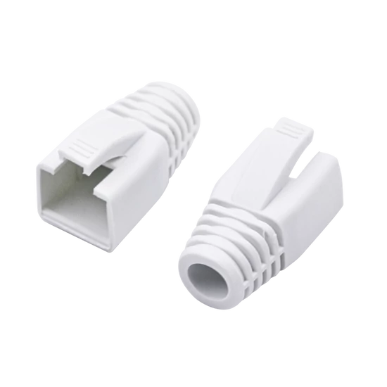 NESTRON NPN-RJ45-1SRB-W100 Törésgátló RJ45 csatlakozóhoz; 100 db/csomag; fehér