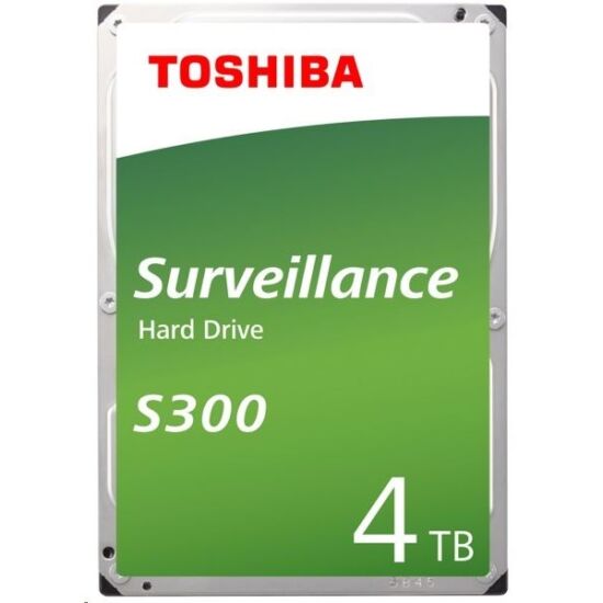 TOSHIBA HDWT840UZSVA Belső HDD 3.5" - S300 Surveillance 4TB