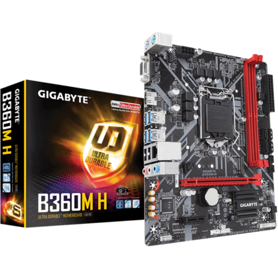 GIGABYTE B360M H Alaplap - Intel s1151