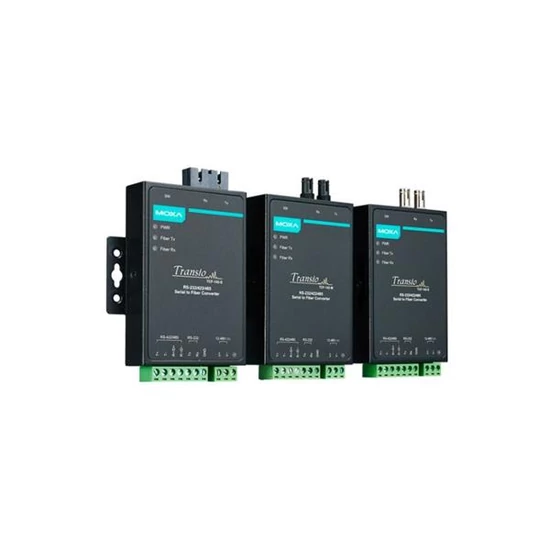 MOXA TCF-142-S-SC RS-232/422/485 to Fiber Optic Converter. SC Single-mode