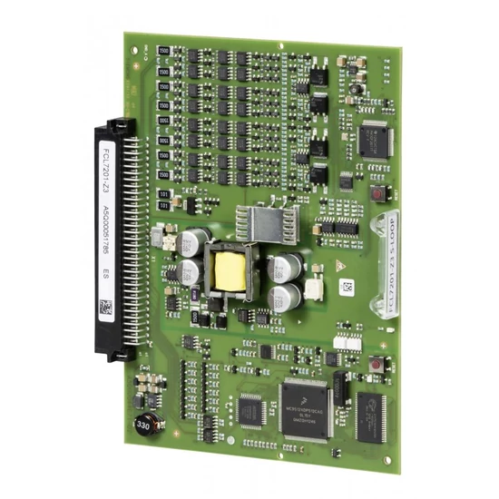 SIEMENS FCL7201-Z3 SynoLOOP hurokbővítő kártya moduláris Cerberus PRO központhoz; 4 hurok; max. 128