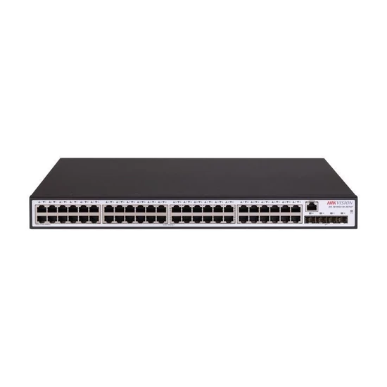 HIKVISION DS-3E2552-HI-48T4F 52 portos switch; L2; 48 1000M RJ45 + 4 1000M SFP; menedzselhető