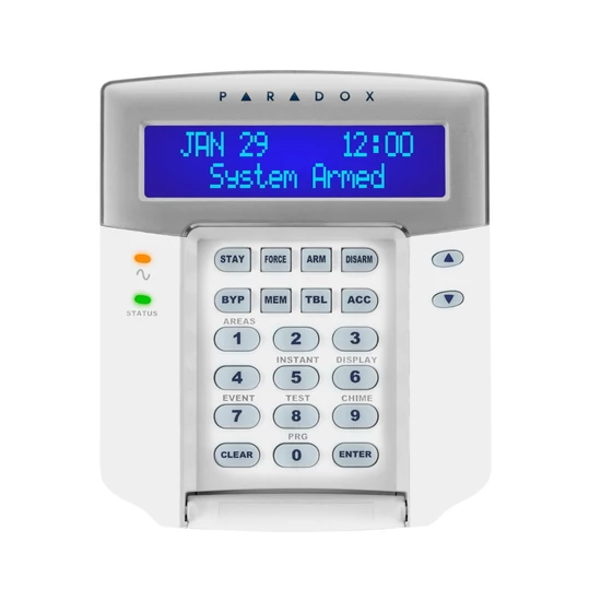 Paradox K641R LCD kezelő