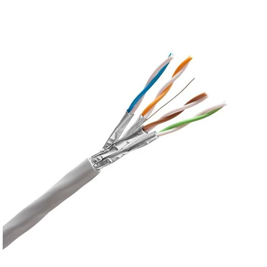 KELINE KE400S23LSOH-Eca Giga+ kábel FTP 4x2xAWG23 Cat.6, LSOH halogénmentes