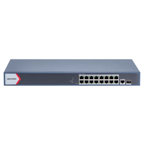 HIKVISION DS-3E1518P-EIV2 Gigabit Smart PoE Switch, 230W, 16+2port