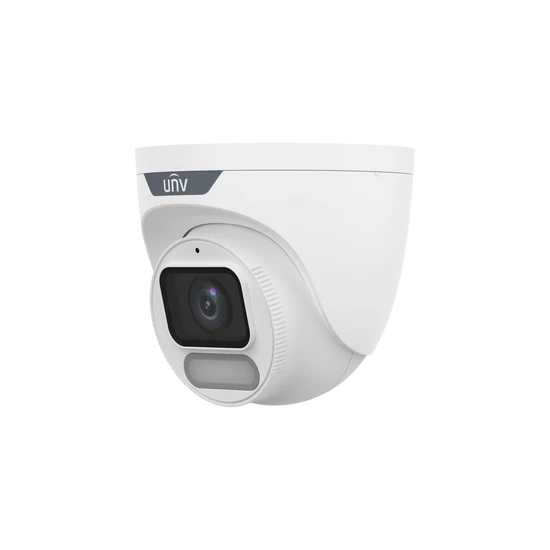 UNIVIEW IPC3624LE-ADF28KM-WP IP Turret dómkamera, 4MP, Colorhunter Wise-ISP kamera, Fémház, fix obje