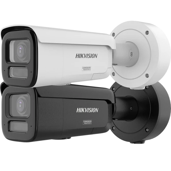 HIKVISION DS-2CD2647G3-LIZS2UY/SL(2.8-12mm)DBLK IP,Csőkamera, 4MP, Mot. obj.,IR-Fehér LED 60m, SD fo