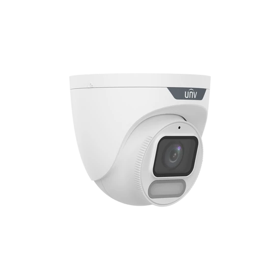 UNIVIEW IPC3628LE-ADF40K-WP IP Turret dómkamera, 8MP, Colorhunter Wise-ISP kamera, fix objektív