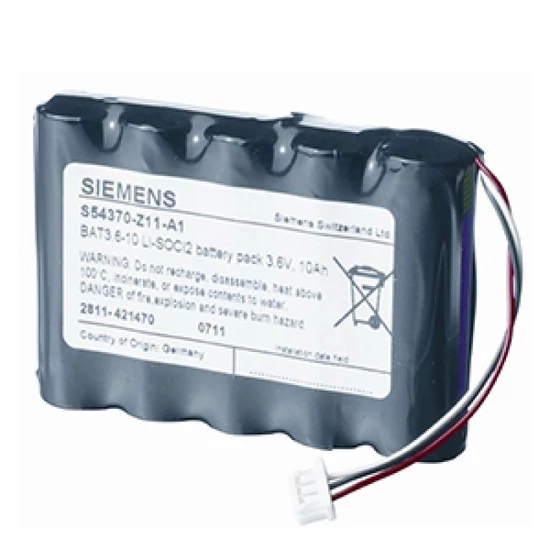 SIEMENS BAT3.6-10 Li-SOCl2 akkumulátor Swing rádiós eszközökhöz; 3,6V 10Ah