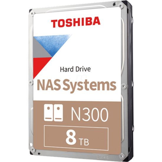 TOSHIBA HDWG480EZSTA Belső HDD 3.5" - N300 High-Reliability 8TB