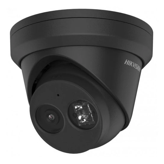 HIKVISION DS-2CD2363G2-IU(2.8mm)(BLACK) IP, Turret kamera, 6 MP, Fix objektív, EXIR 30m, Fekete, IR,