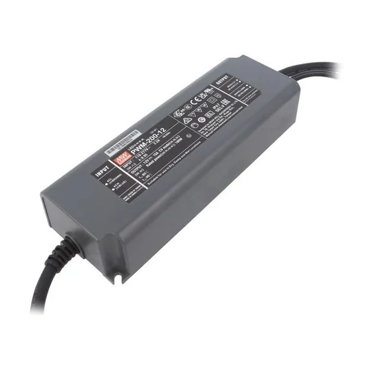 Mean Well PWM-200-12 LED tápegység, 12 V DC, 180 W