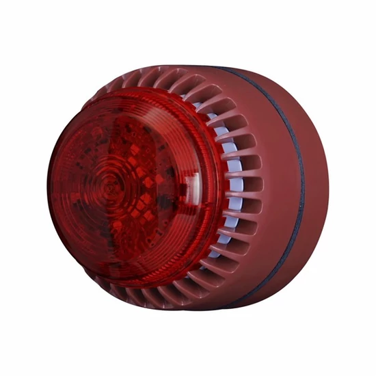EATON 8210112FULL-0015X -COOPER - - Cooper Fulleon Solista Piros test, piros LED jelzőfény, sekély a